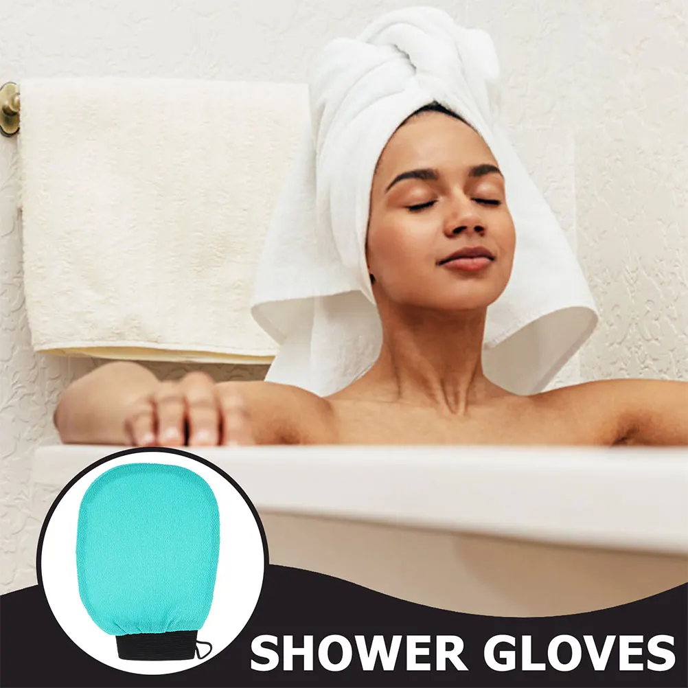 

Exfoliating Bath Gloves Mitt for Shower Body Scrubber Bathing Dead Skin Remover