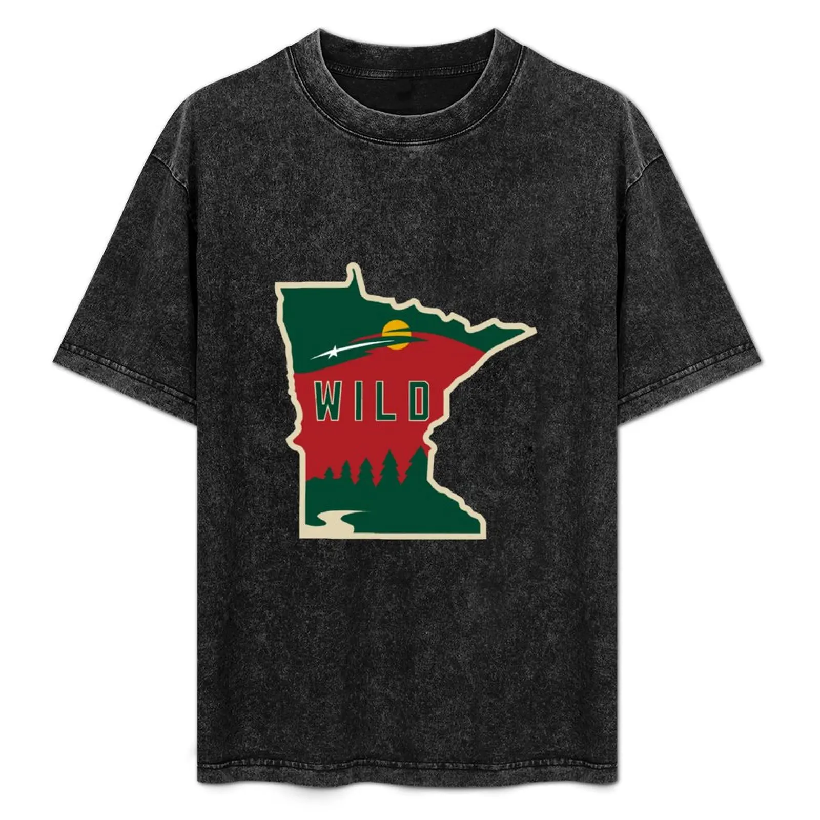 

MN Wild Outline T-Shirt Minimal Art Print T-Shirt