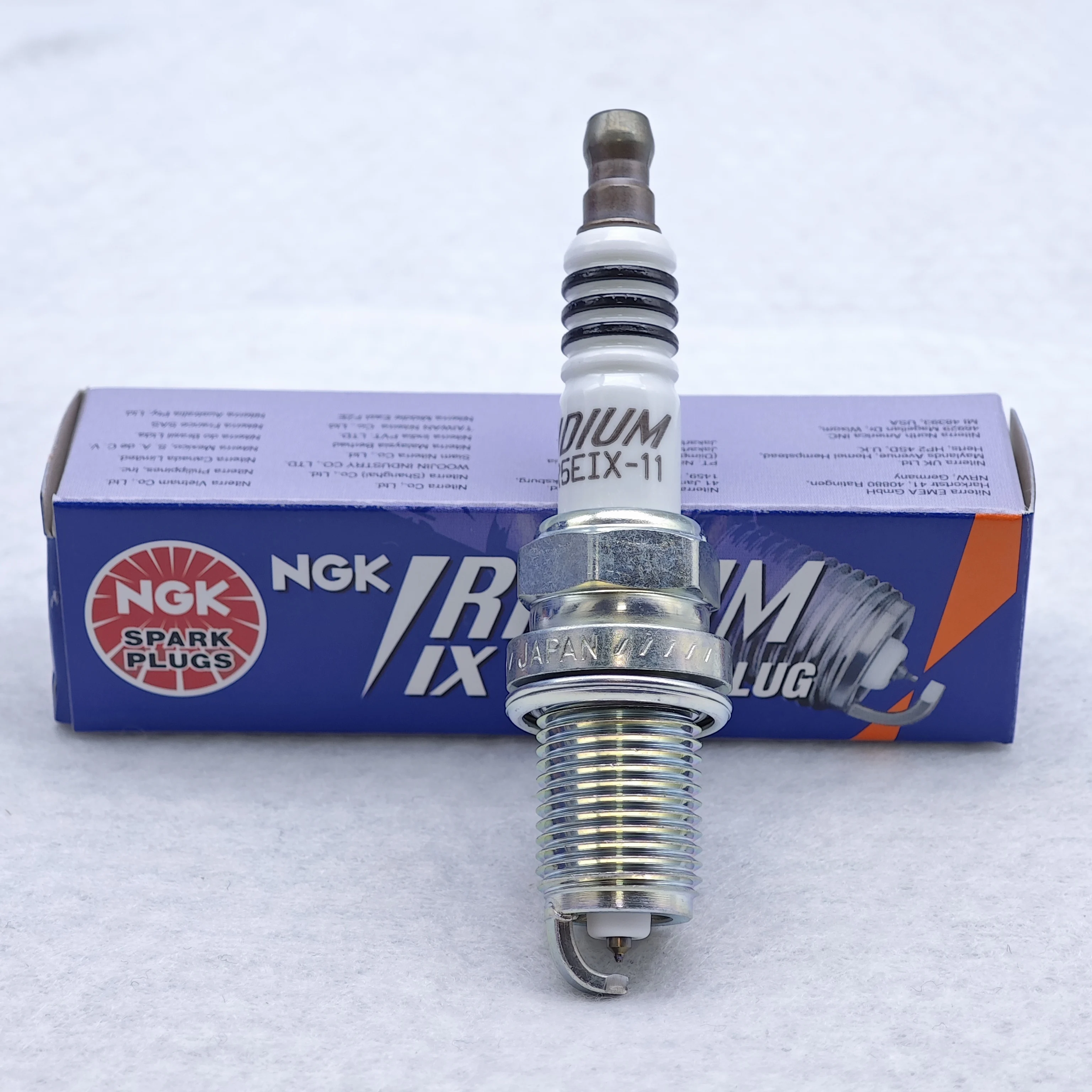 1pcs Original NGK IX Spark Plug BKR5EIX 1159 BKR5EIX-11 3184 Upgrade BKR5EK BKR5E-11