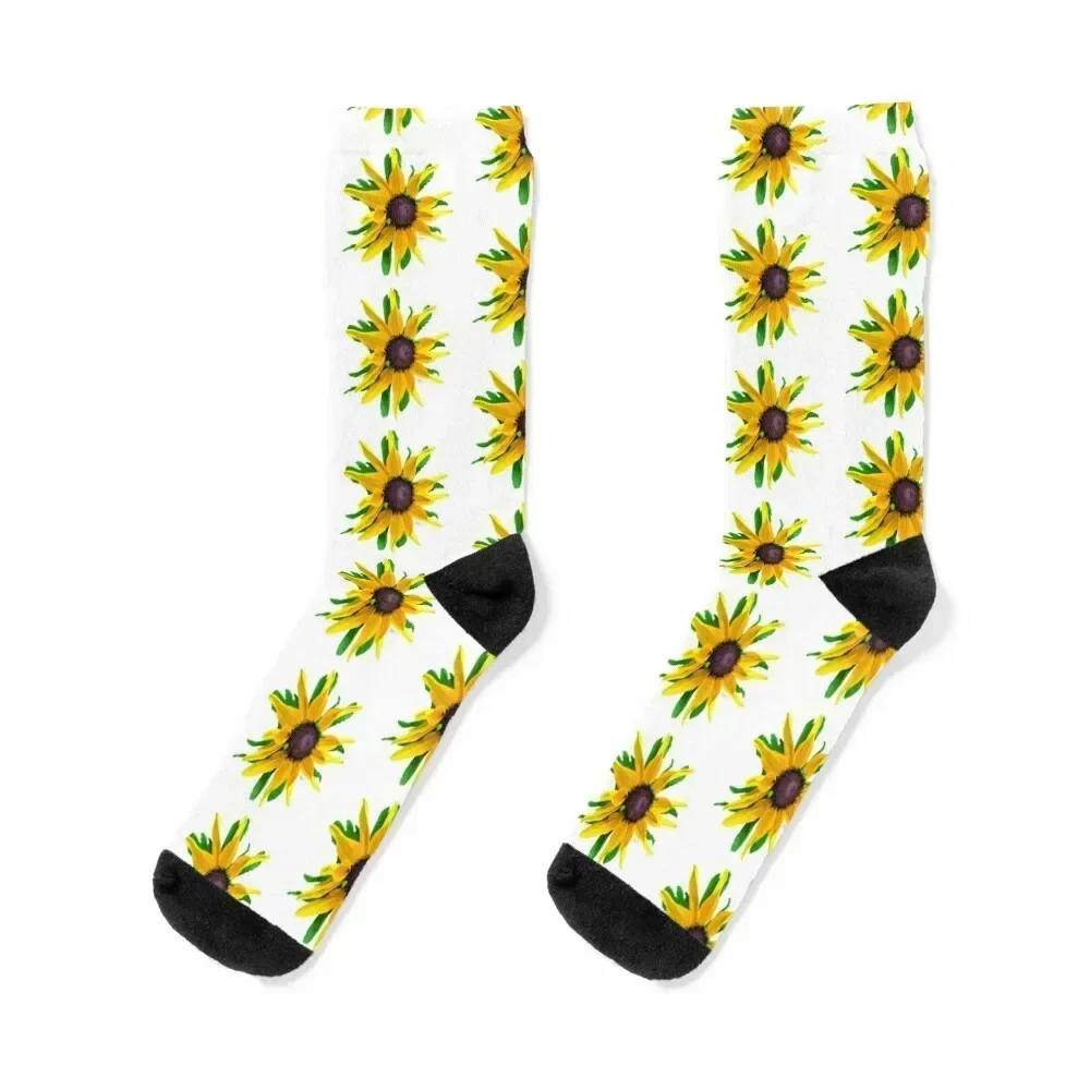 

Black-Eyed Susan Socks anti slip football Stockings man Boy Child Socks Women's