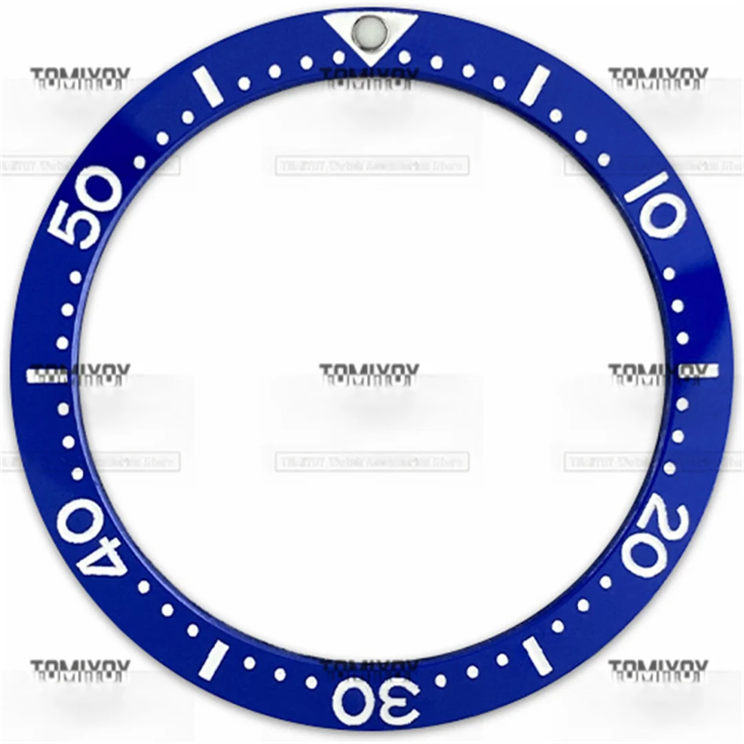 33.7*27.3MM black blue green ceramic flat bezel Insert Fit For Sekio013  men's mechanical watches