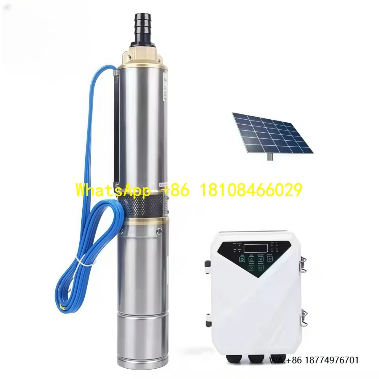 

Водоподача, высокое давление, 4000 Вт, 4000 Вт, высокоэффективный солнечный погружной насос, 4 дюйма, нержавеющая сталь 5,4