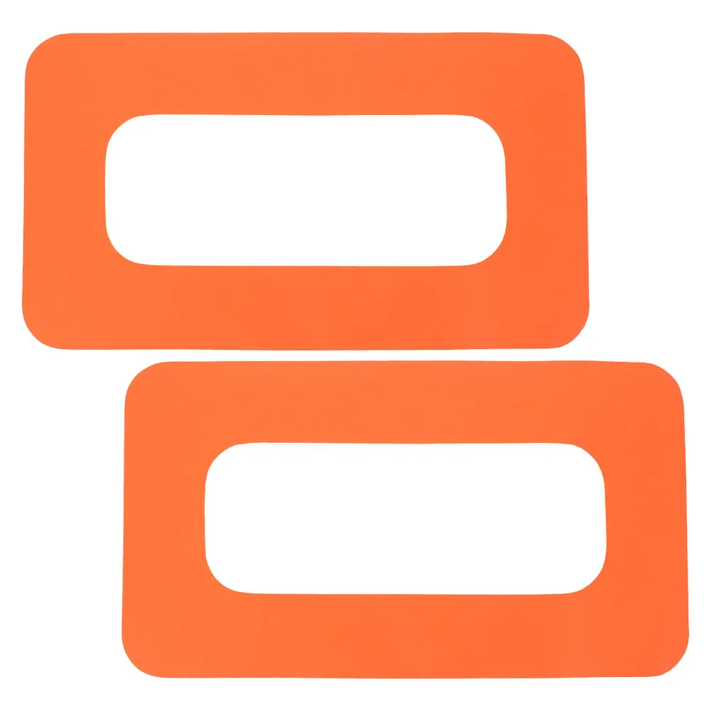 

2Pcs Surfboard Accessories Durable Connection Patch for Paddle Fins Slot PVC Parts Easy Installation Universal Design Precise