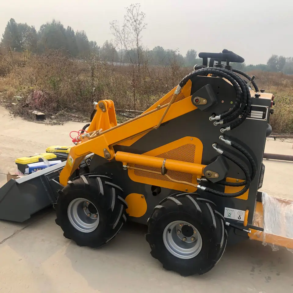 ขายดีที่สุดของจีน Mini Skid Steer Loader Crawler Mini Loader สําหรับขาย