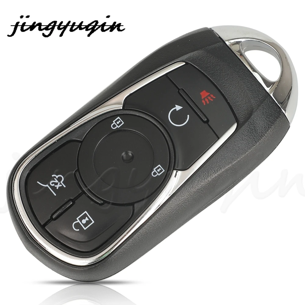 jingyuqin Keyless Go 6 Buttons Smart Remote Car Key Fob 315/433Mhz ID46 Chip For Buick LaCrosse HYQ4AA HYQ4EA P/N: 135084
