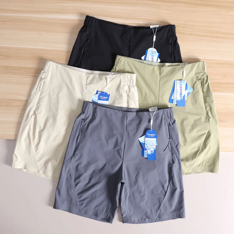 

Cloud Sensation Qui Dry Breathable Fabric 3D Tailored Summer Men's Outdoor Sports Elastic Five-Quarter orts