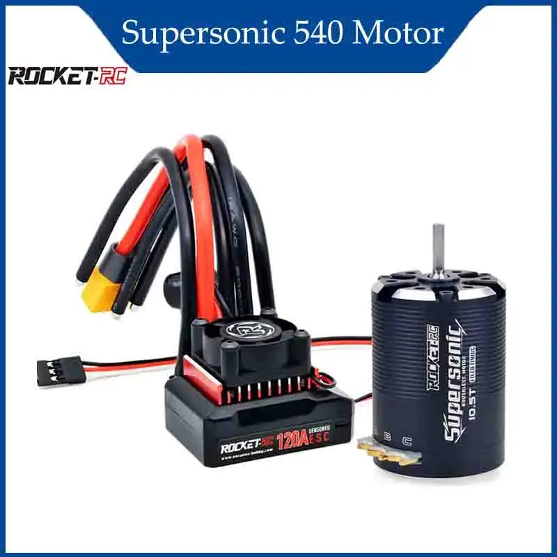 

Бесщеточный двигатель Rocket-RC с сверхзвуковым датчиком 540 4,5 т 5,5 т 6,5 т 8,5 т 10,5 т 13,5 т 17,5 т 21,5 т и комбинированный двигатель ESC 120 А для 1/10 RC