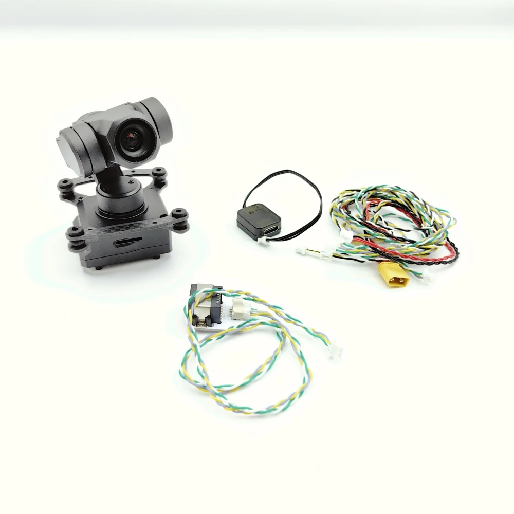 NCZOBOE 4K  Ultra HD AI Identify Digital Zoom Gimbal Camera with  Sensor  3-Axis Stabilizer FPV Dronend HDMI