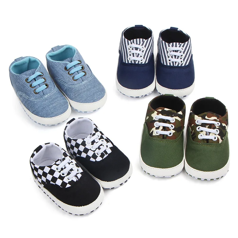 

Spring and Autumn New Versatile Canvas Shoes Baby Shoes Soft soled Sneakers Baby Shoes Lightweight and Anti slip