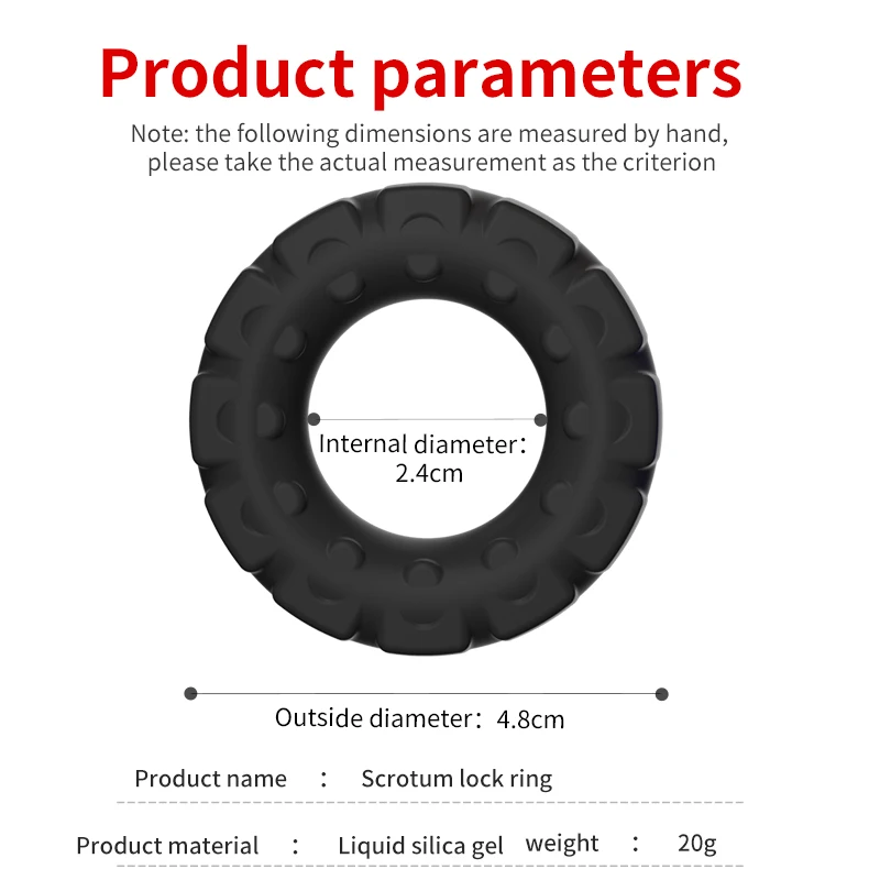 Thick Silicone Penis Ring Tire Type Cock Ring For Lasting Longer Harder Stronger Erection Pleasure Enhancing Sex Toy For Man Gay