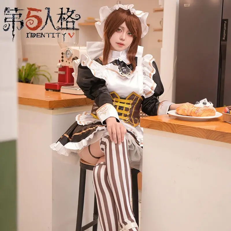 Fifth personality cosplay, gardener's estate tea party cosplay, female costume, mechanic, steampunk themed fashion