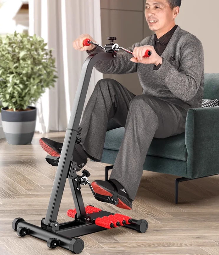 

Exercise Bike for Middle-Aged and Elderly People Leg Rehabilitation Foot Rehabilitation Training Bicycle Upper and Lower Limbs