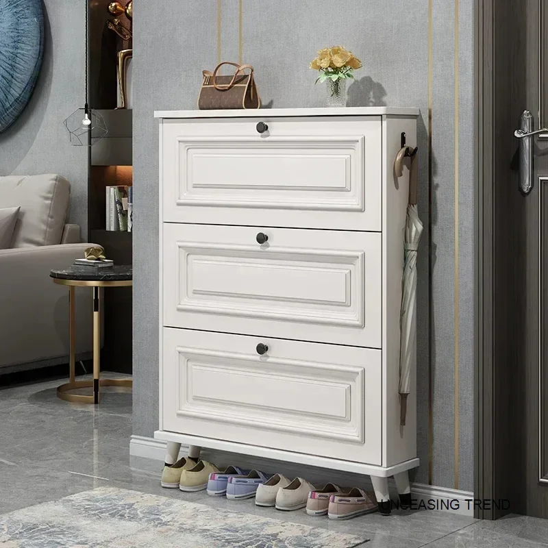 Wall Storage Shoe Rack Cabinet Space Saving Luxuryeuropean Organizer Shoe Cabinet Indoor Drawer Nordic Sapateira Home Furniture