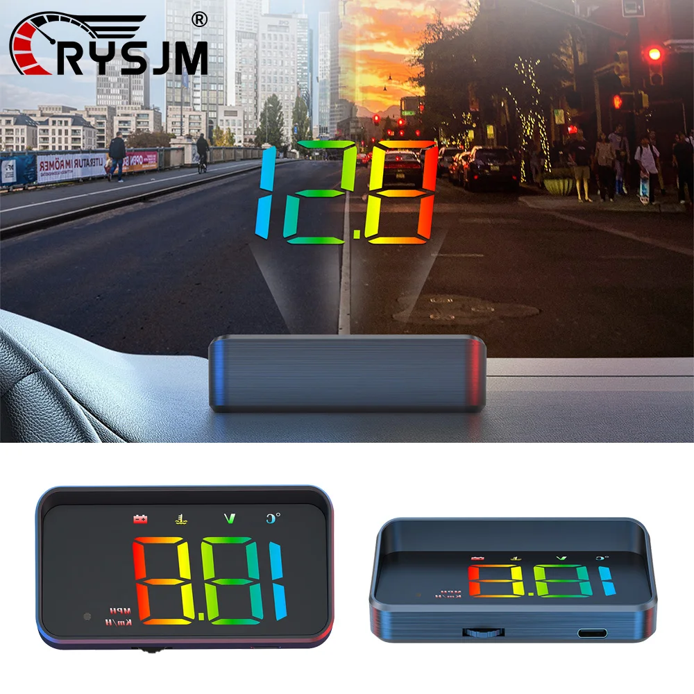 OBD Head Up Display Windshield Projector HUD Digital Multi-function Car Automotive Electronics Speedometer Water Temp OBD hud