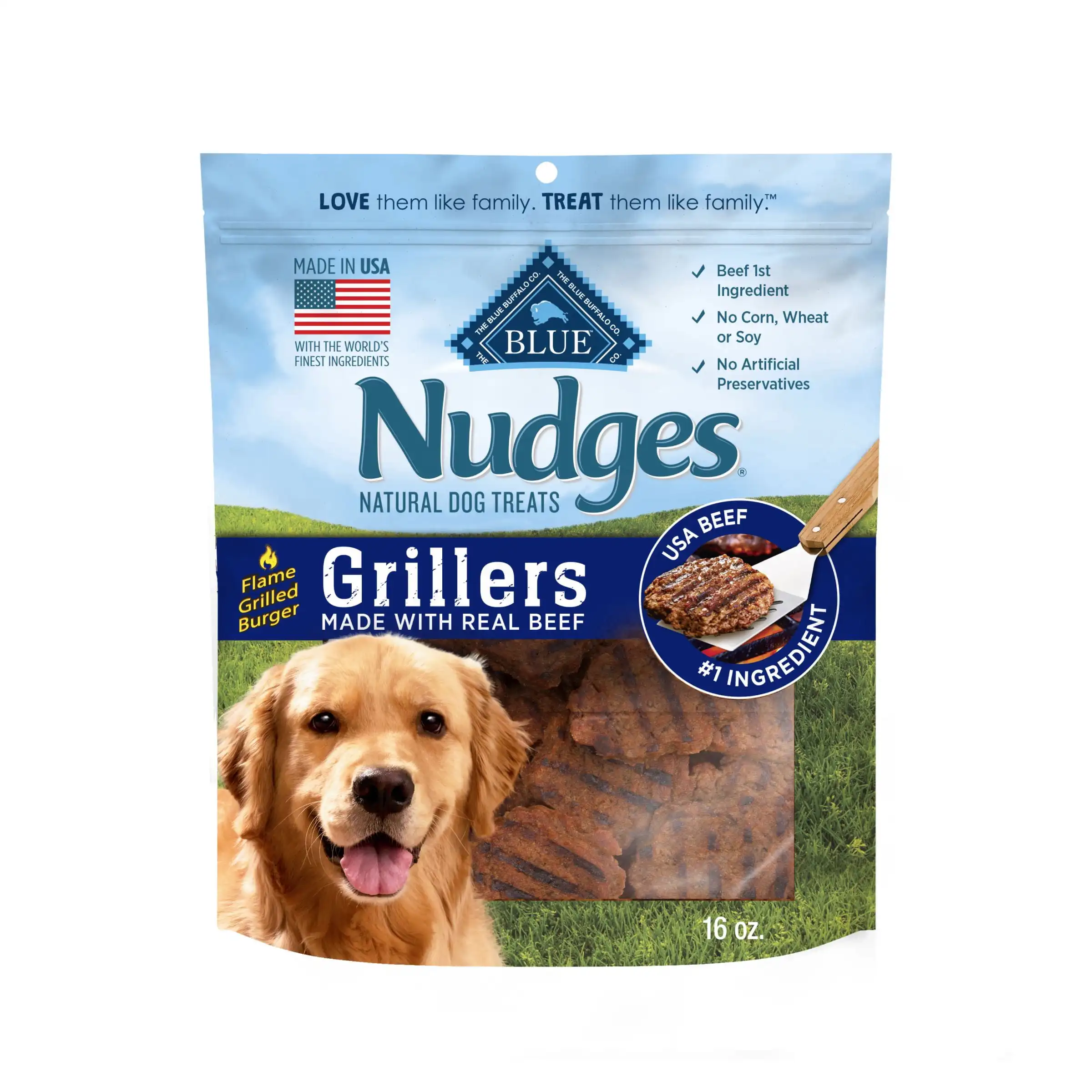 

Натуральные уголки для собак из натуральной говядины, 16 унций Сумка