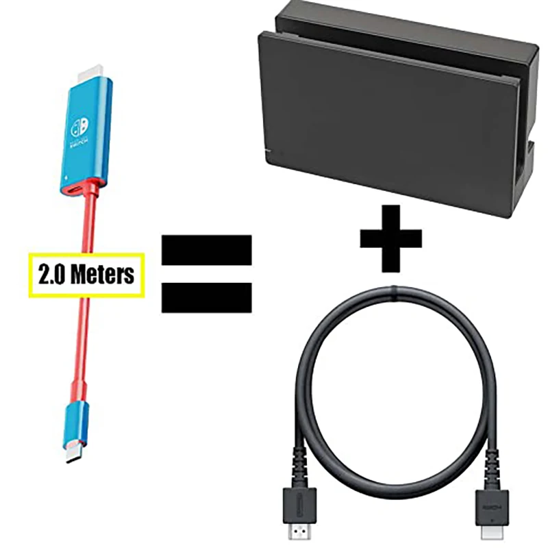 USB Type-C ถึง4K HD สายชาร์จ PD ใช้ได้กับนินเท็นโดสวิตช์เกมคอนโซลทีวี Docking สถานีโหมดซัมซุง DEX