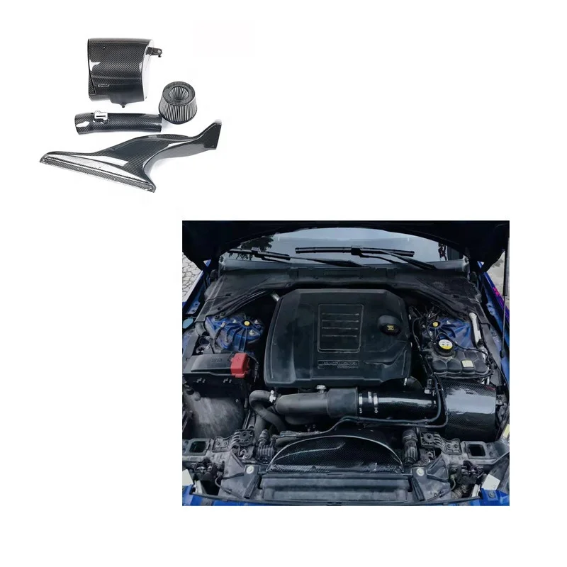 

Система впуска холодного воздуха из углеродного волокна для впускных комплектов Jaguar XF XE XEL F-PACE