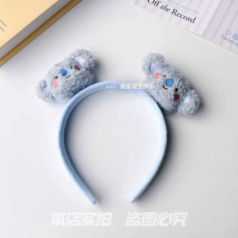BT21 Kawaii Cartoon Headband Hair Clip Hair Accessories, Cute Doll Decor Headwear, Birthday Gift for Fans view 5