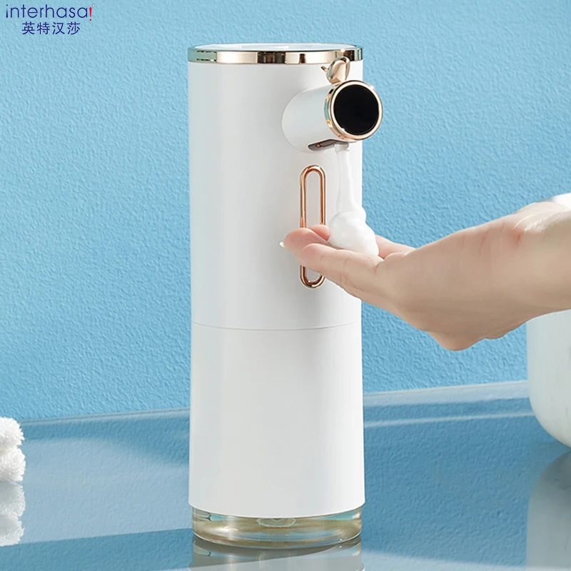 

Automatic Foam Soap Dispenser Touchless Liquid Soap Dispensers With Induction USB Charging Hand Sanitizer Bathroom