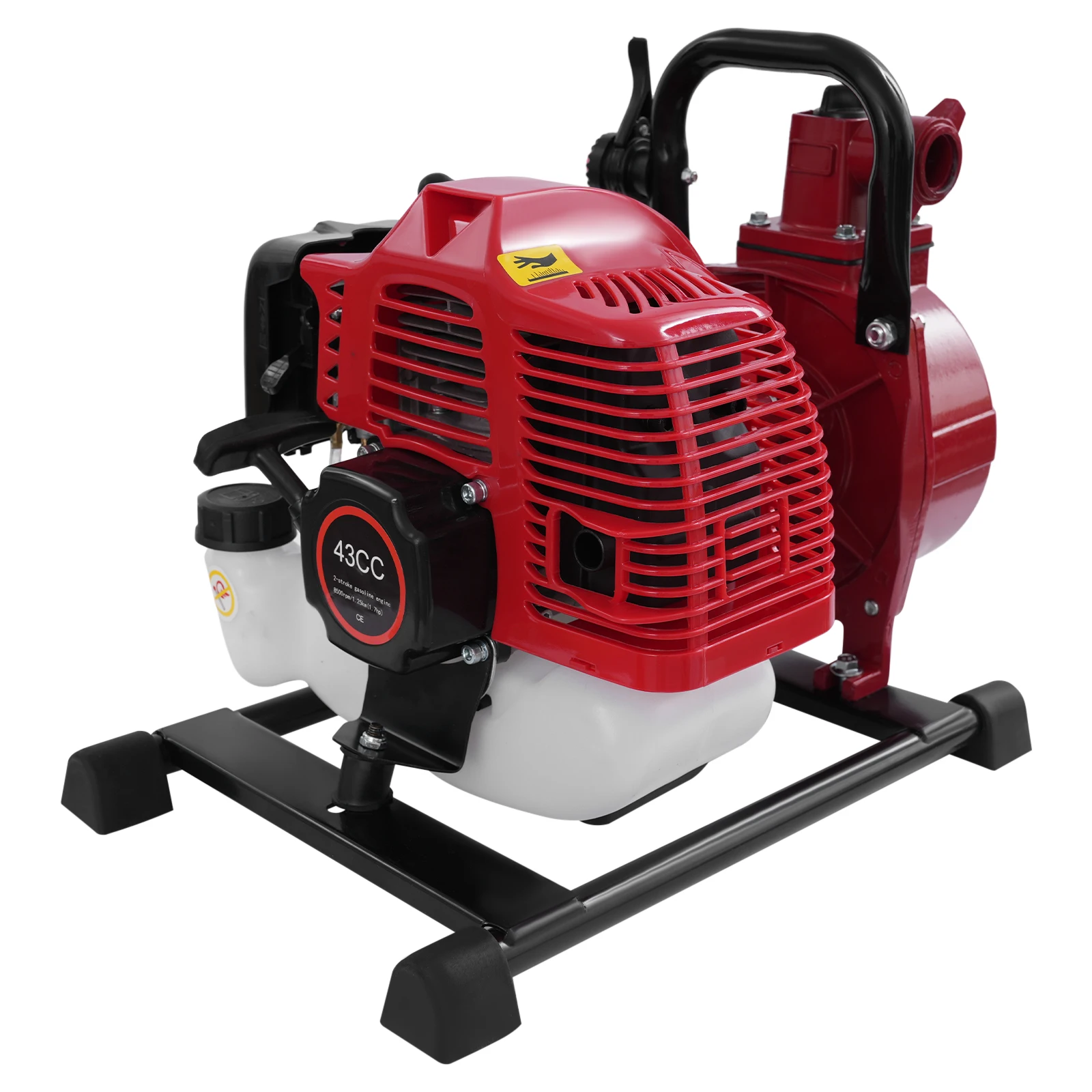 1.25kw 43cc مضخة نقل المياه 2 متر انبوب ماء مضخة مياه 2 السكتة الدماغية 1.7hp مضخة مياه لخزائن الري حمامات السباحة