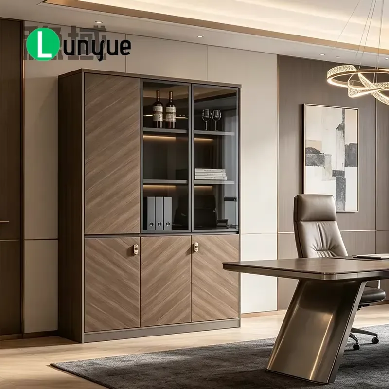 Modern Large Capacity Filing Cabinet Administrative Office Furniture Set Storage Cupboard for Home Business Workspace Durable