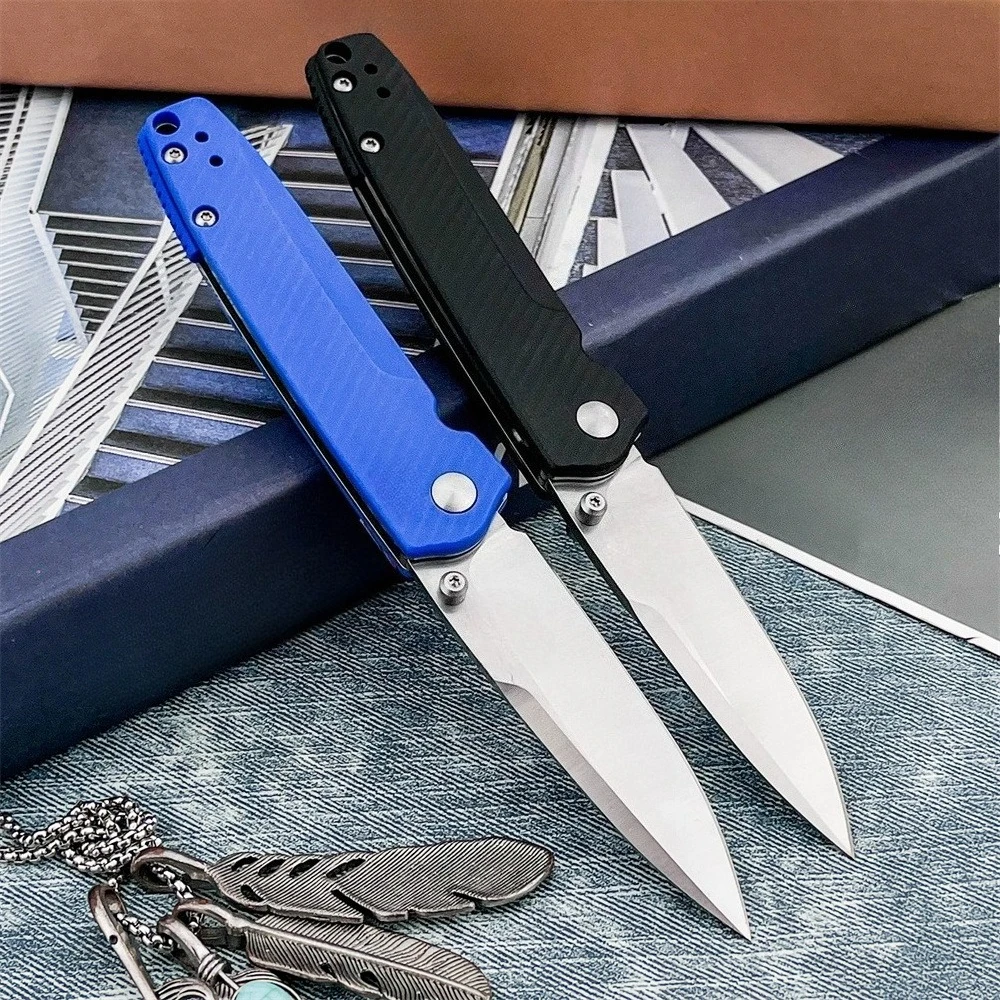 2025 أعلى جودة جيب الدفاع عن النفس سكين للفرد 440c شفرة الصيد في الهواء الطلق سكينة تكتيكية التخييم فائدة أداة محمولة #1