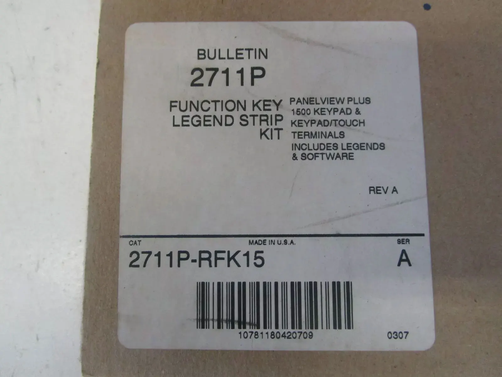 Merek Baru 2711P-RFK15 2711P-RFK6 2711P-RFK7 2711P-RFK10 2711P-RFK12 Garansi Satu Tahun ​