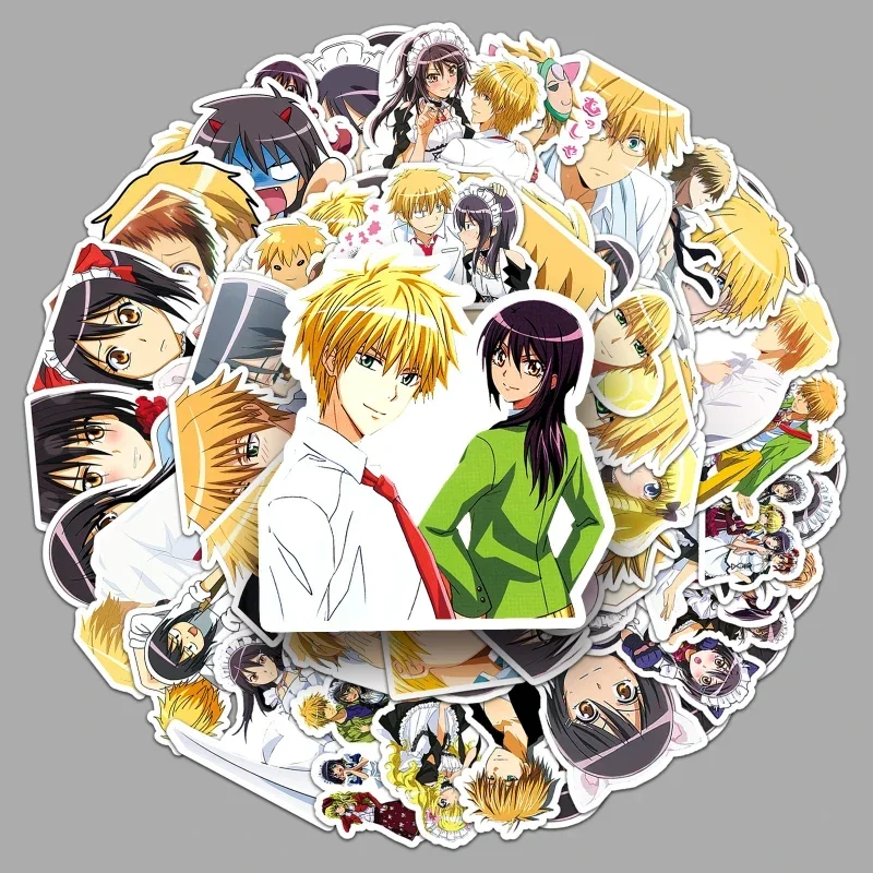 50/30/10PCS Ayuzawa Misaki Yukimura Shouichirou Anime Peripheral Waterproof Decoration Tablet Skateboard Appearance Cool Sticker