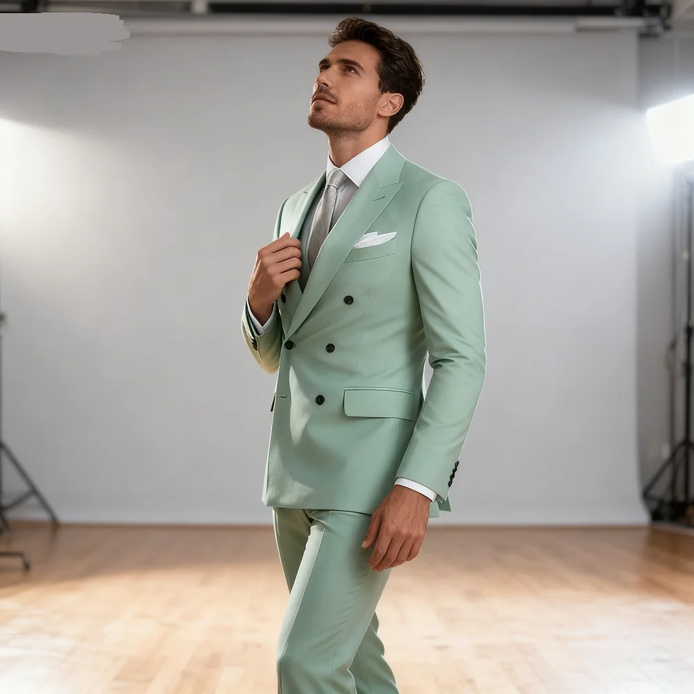 

Men's Wedding Tuxedo Suit Formal Sparkling Orange Burnt 2-Piece Suit with Metal Button Trabajo Daily Wear