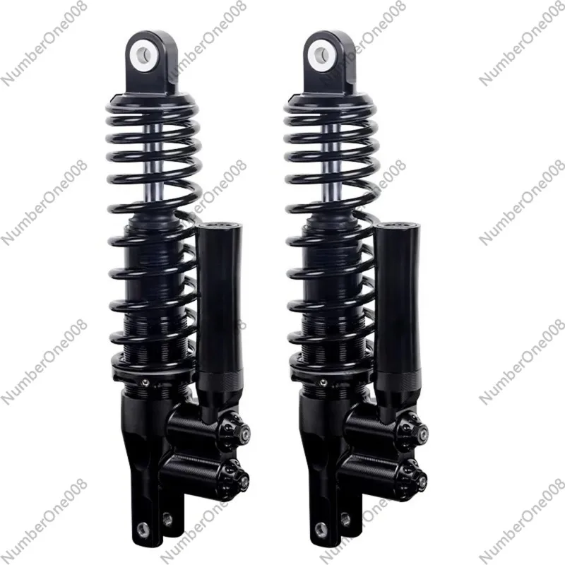 Suitable for Motorcycle 290mm Dual Front Fork Adjustable Rear Fork Hydraulic Shock Absorber
