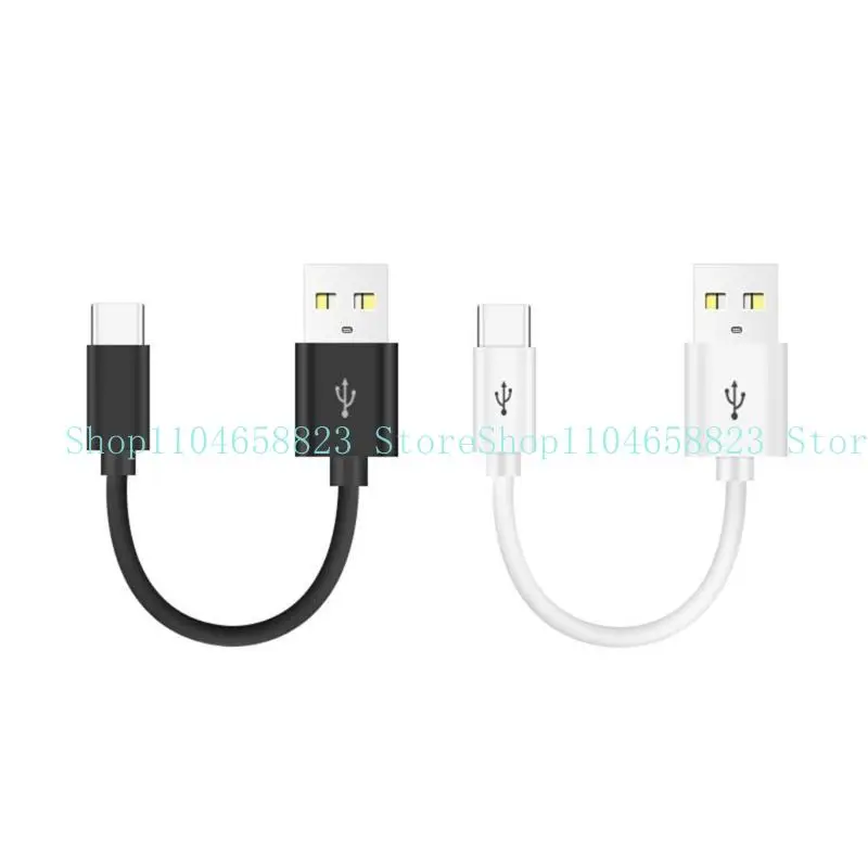 652f 20cm curto USB tipo C Tipo CABELA CABELO CABELO ALIMENTAÇÃO DADOS DA CARREGADOR DO FIE
