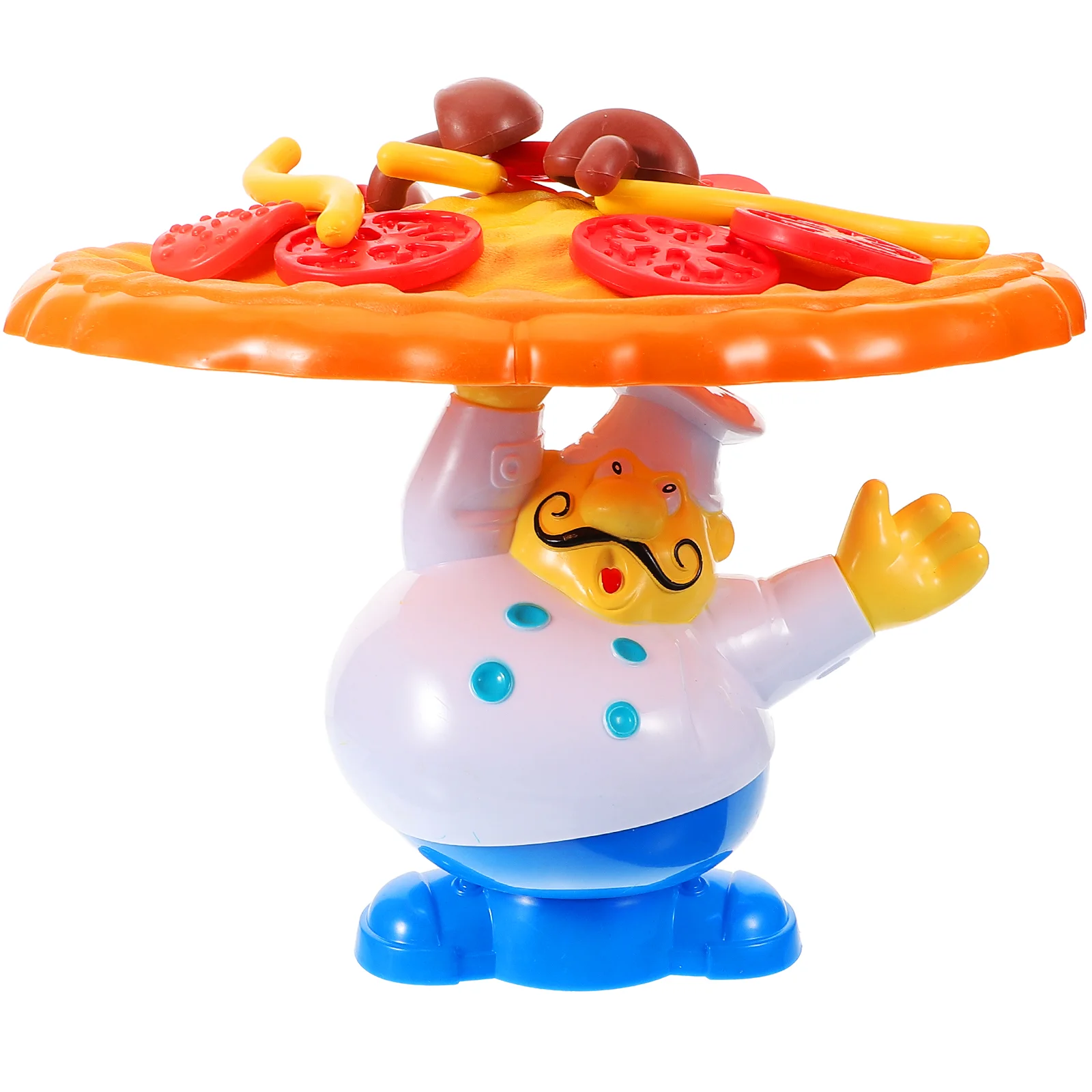 Pizza Balancing Game Play Stacker Toy Toppings Toys Topple for Kids Balance Toddlers Food