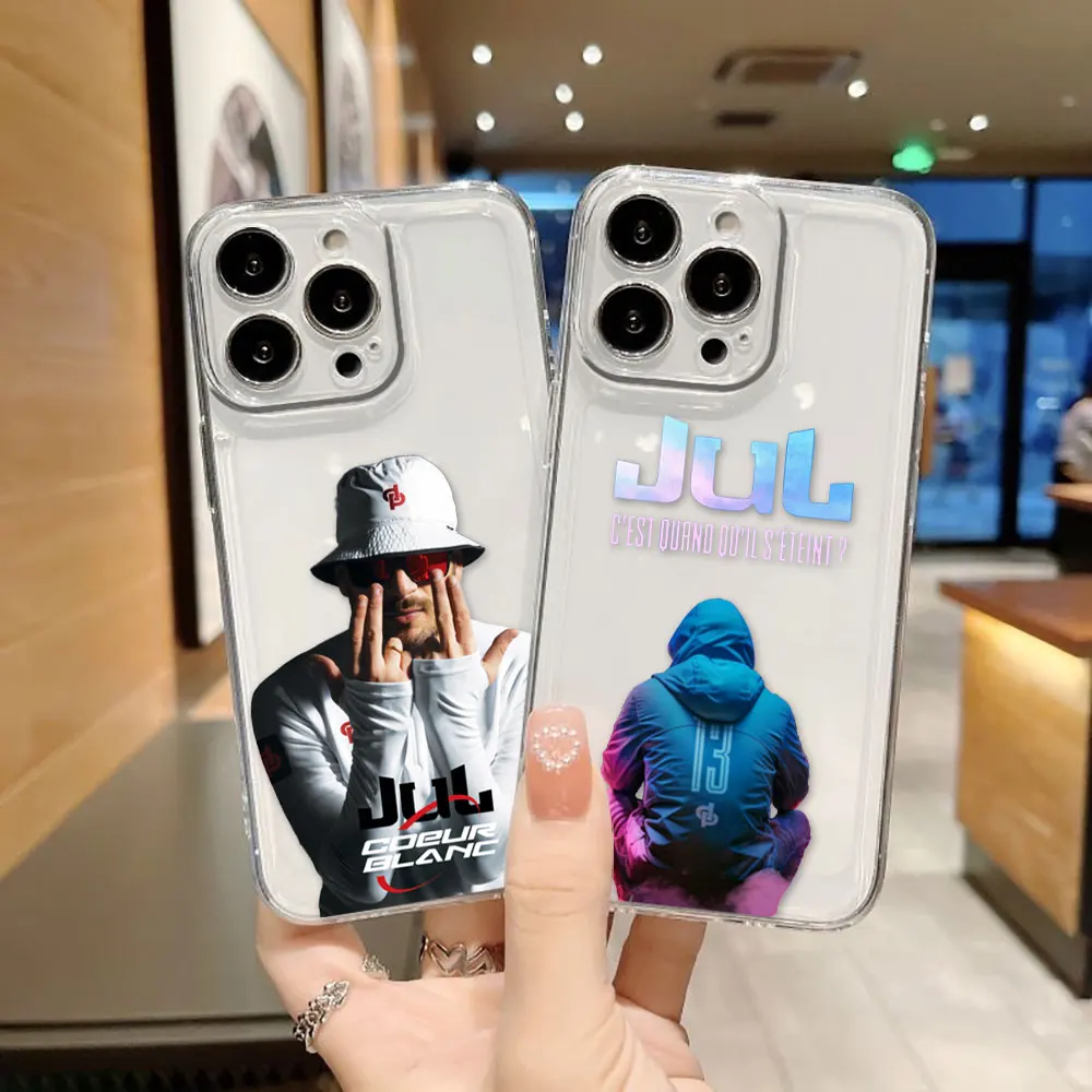 

Singer JuL Rapper Phone Case For VIVO Y04 Y15S Y16 Y17S Y19 Y19S Y20 Y21 Y28 Y29 Y22S Y27 Y35 Y36 Y50 Y75 Y76 Y100 Clear Case