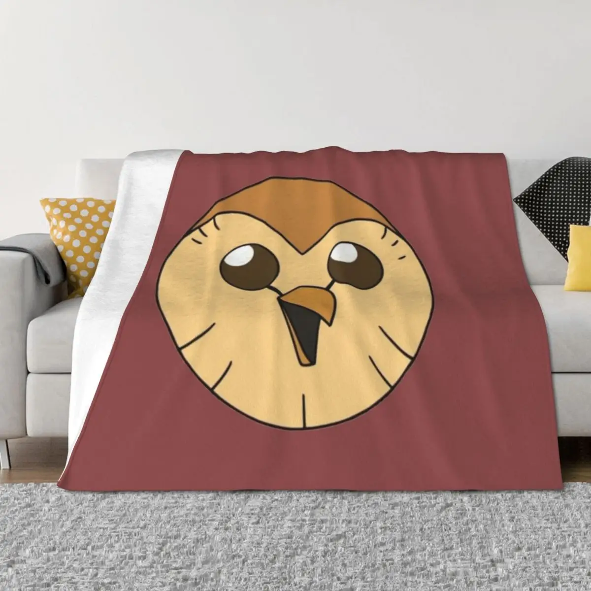 

Hooty owl house Throw Blanket Soft Big halloween Fashion Sofas Bed Blankets