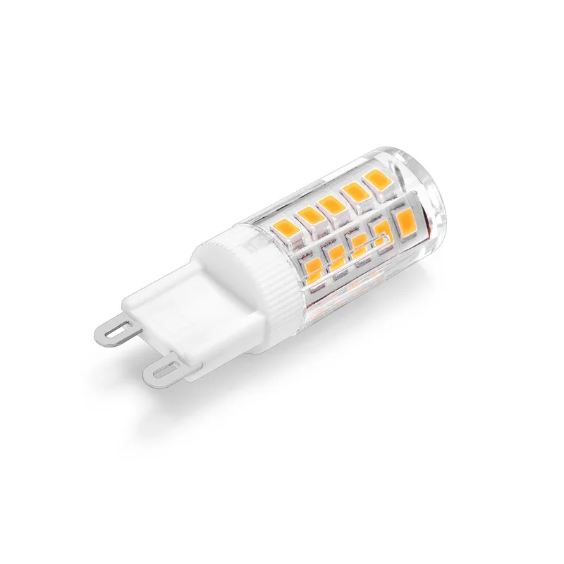 Lámpara LED G9 más brillante, foco de luz de araña de Ángulo de haz 220, CA 360 V, 3W, cerámica SMD2835, reemplazo de luces halógenas