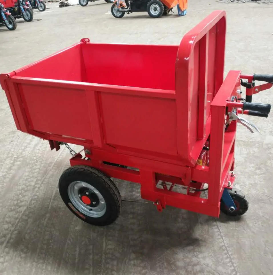 Good Quality Construction Site Transport Vehicles Battery-powered Handcarts Electric Mini Transport Vehicles