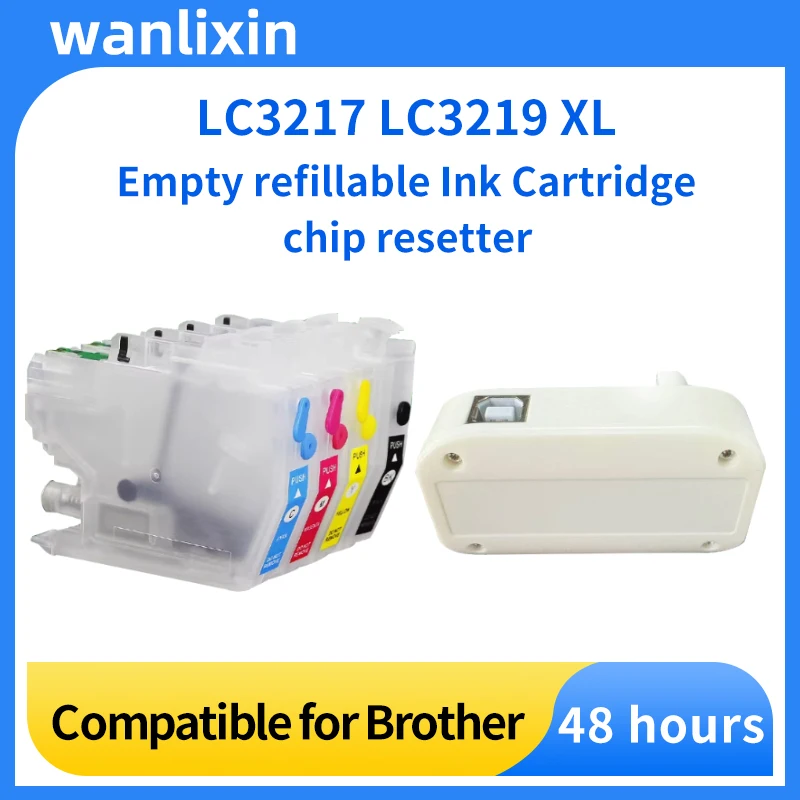LC3217 LC3219 XL Filler ink cartridge LC3219 chip resetter For Brother MFC-J5330DW J5335DW J5730DW J5930 J6530 J6935 j6930
