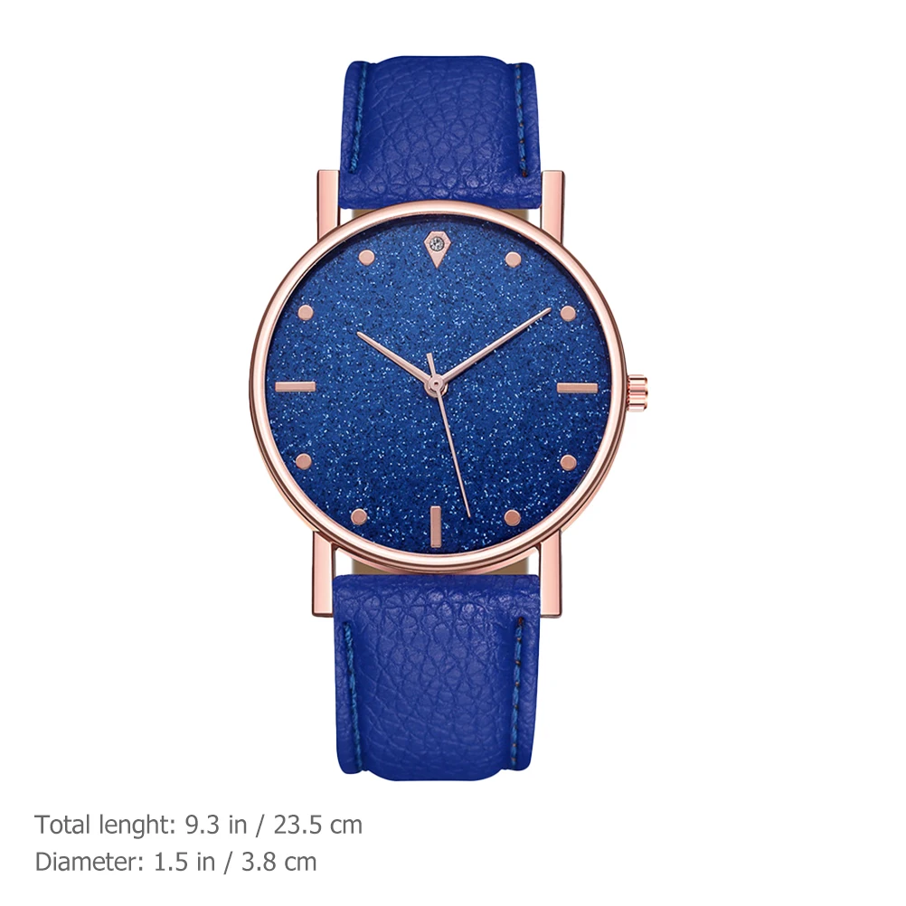 

Quartz Watch Ladies Elegant Women Wristwatch Fashion Lady Casual Versatile Belt Adjustable Graceful Business Watches Sky