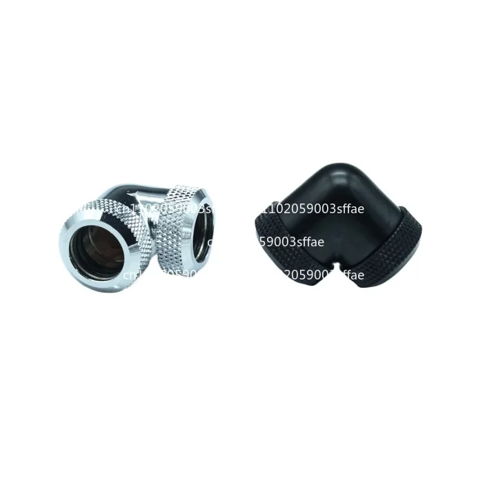 2PCS YGKN-T90 14MM90 degree double head hard tube hand screw butt seat 3 turns seal