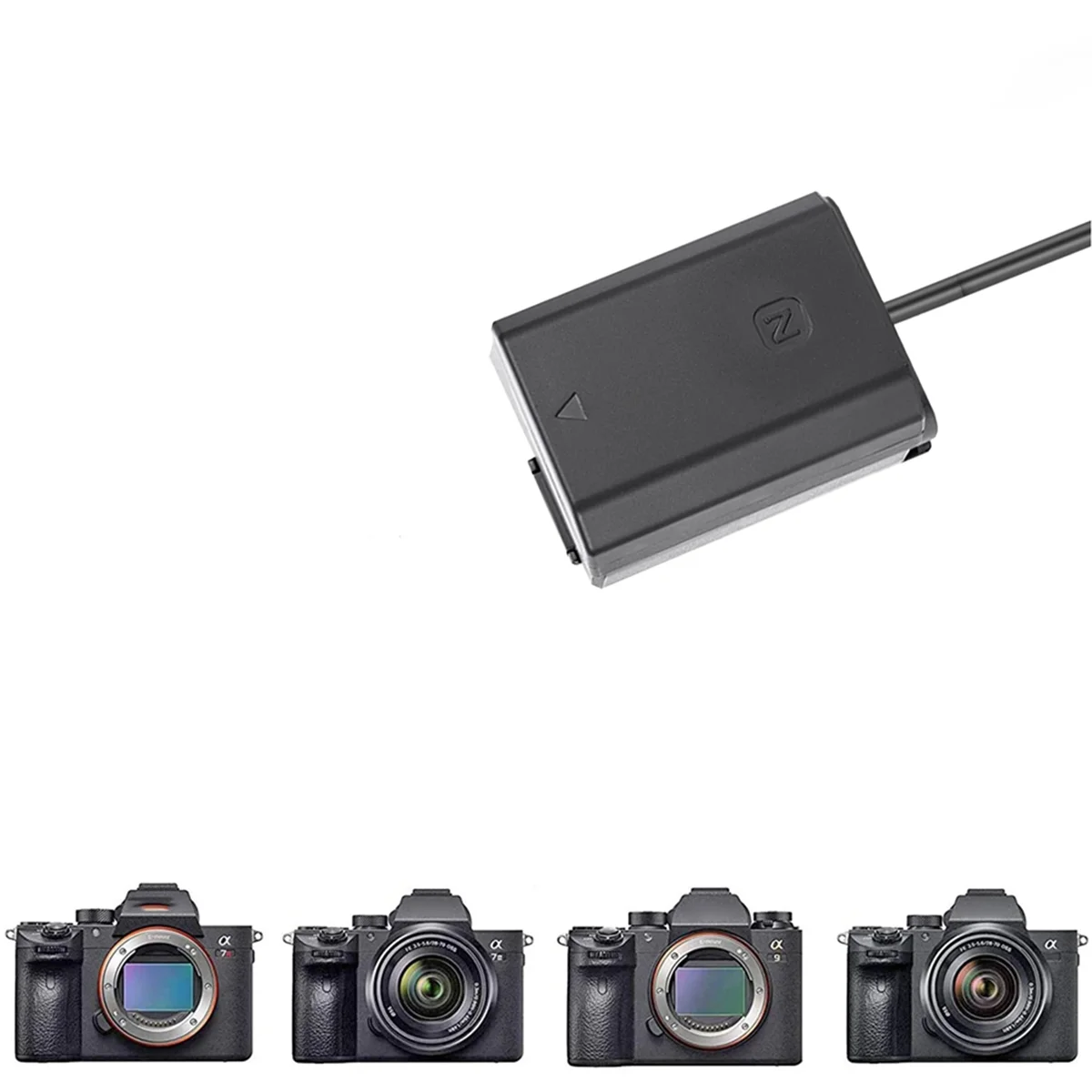 Np Fz100 Dummy Batterij Naar D-Tap Voor V-Mount Bp Batterij Voor Sony A7r3/A7m3/A7s3/Fx3