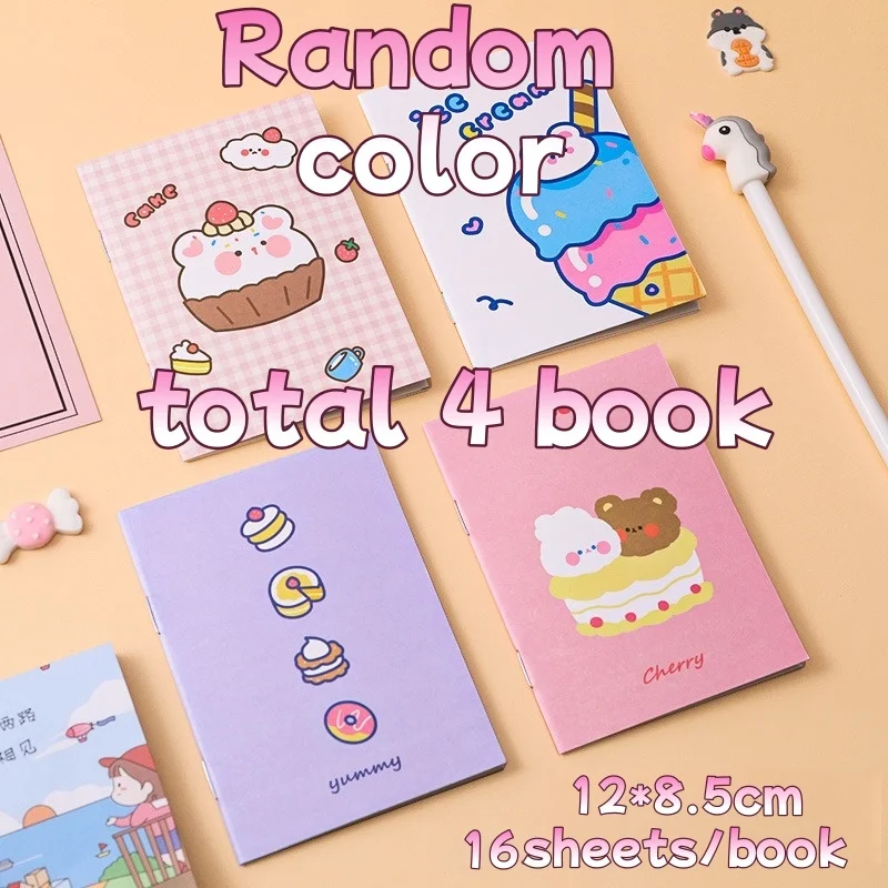 Leuke Capybara Mini Draagbaar Kladblok Kantooragenda Cartoon Klein Briefpapier Studentennotitieboekje Beloningscadeau voor kinderen