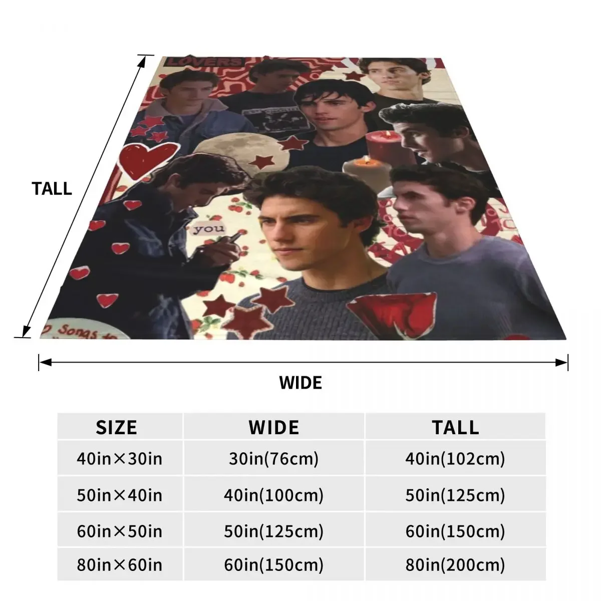 G-Gilmore-بطانية من الفانيلا للبنات ، صورة ملصقة ، فائقة النعومة ، سرير أريكة ، مفرش سرير للسفر ، غطاء سرير أريكة ، جيس ماريانو #6