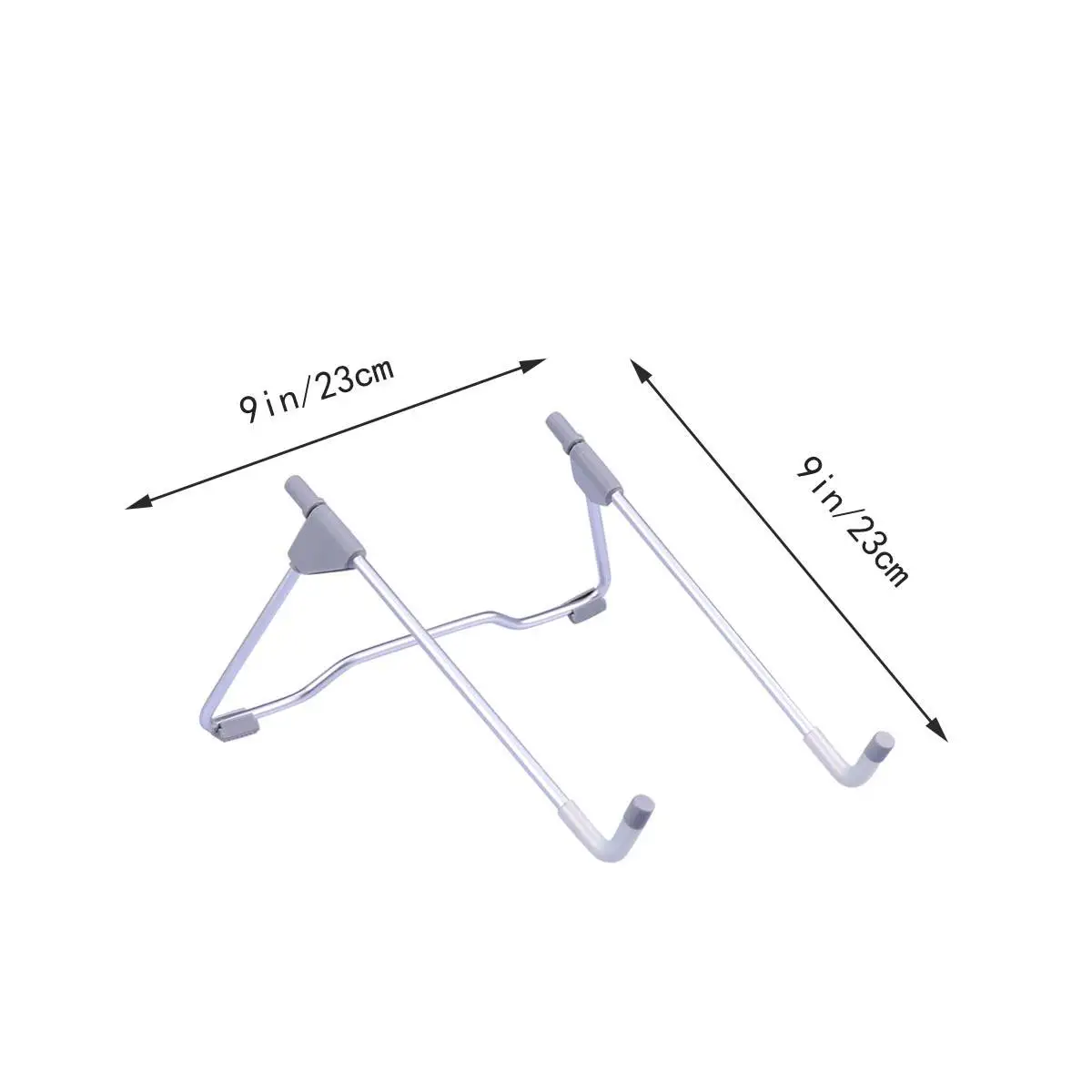 

Folding Laptop Stand Ergonomic Desk Riser Compatible 10-17 Inch Laptops Tablets 8-10 Inch Notebooks Aluminum Alloy Non Slip Heat