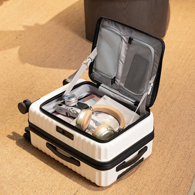 Luggage Sets Side Opening Can Be Used To Expand The Suitcase Travel Password Handle Case Maleta Cabina