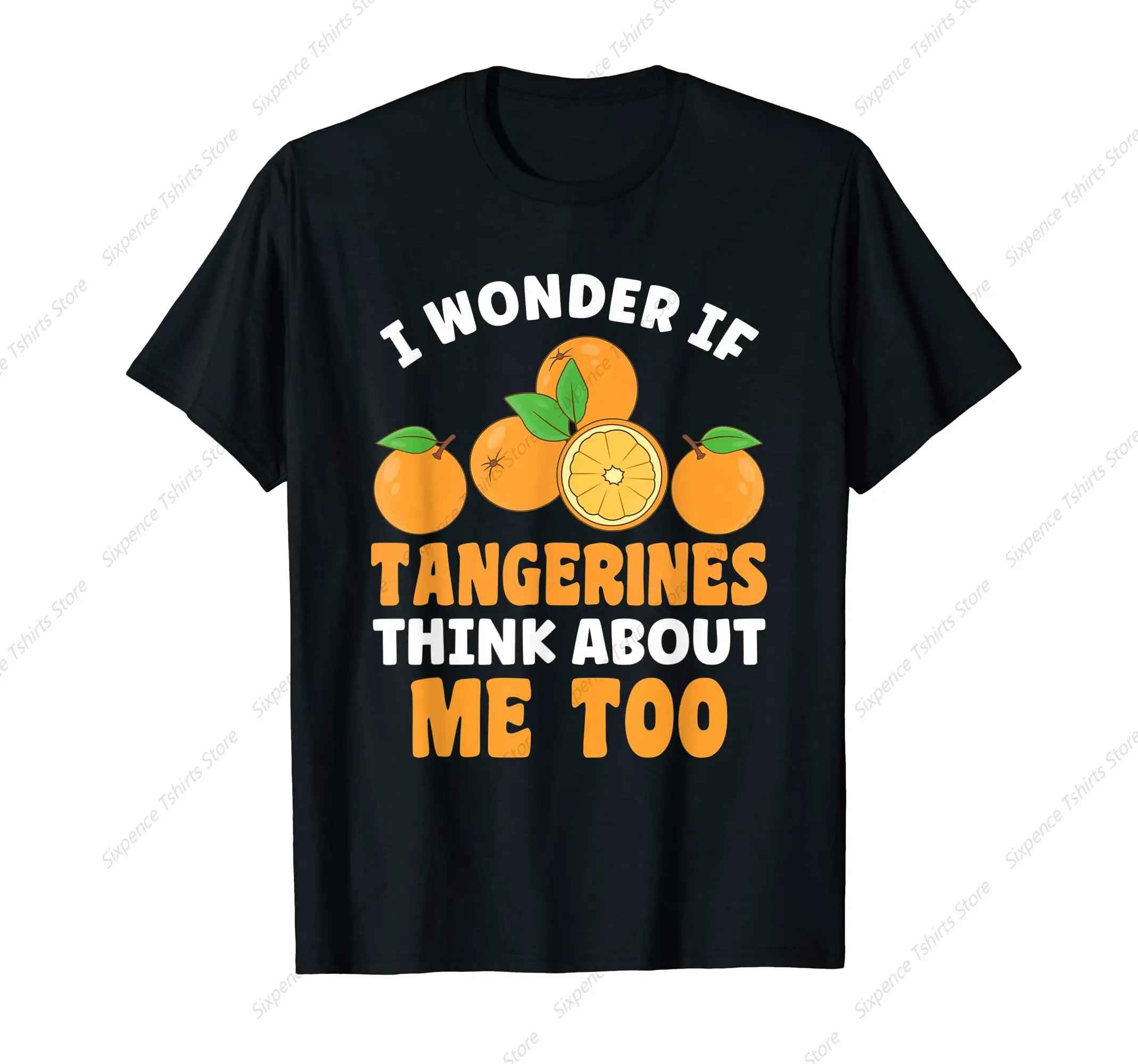 Funny Tangerine Fruit Mandarin Lover Men Women T-Shirt