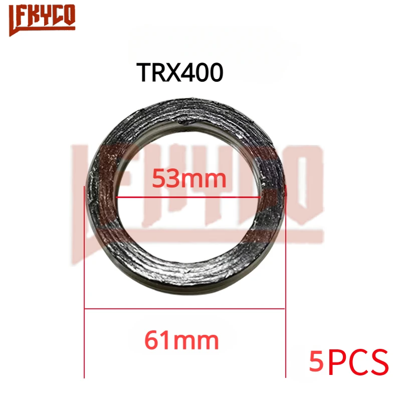 5 шт./10 шт., прокладка для выхлопной трубы мотоцикла