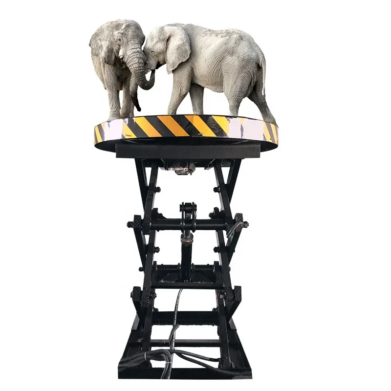 

Customized Size Rotating Hydraulic Stage Plate Big Loading Capacity for Party Events Bar