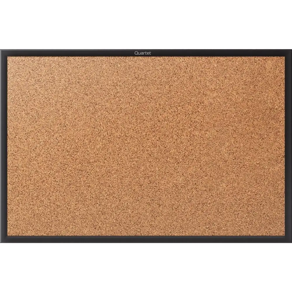 

48W x 36H Corkboard with Black Pinboard for Office or Home Use