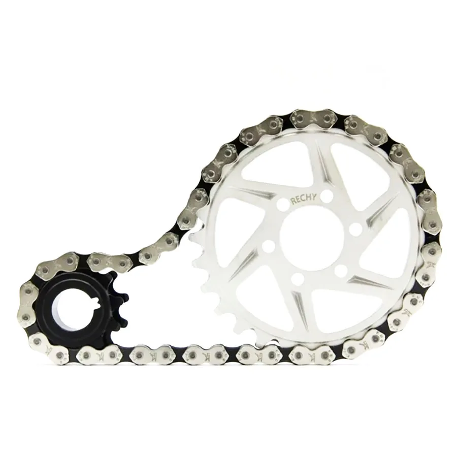 Super ebike Chain Kits Light bee modified first stage transmission kit metal chain Climbing Chain More Torque Kits
