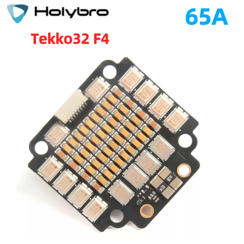 Holybro Tekko32 F4 MCU Metal 4in1 65A ESC (AM32) PWM Output 16k~96k / 4-6S LIPO 30.5x30.5mm for FPV Racing Drone